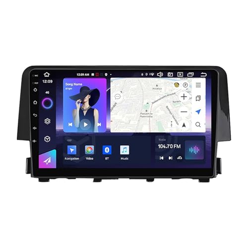 Autoradio tactile 9 pouces : résolvez les bugs de navigation sur Honda Civic