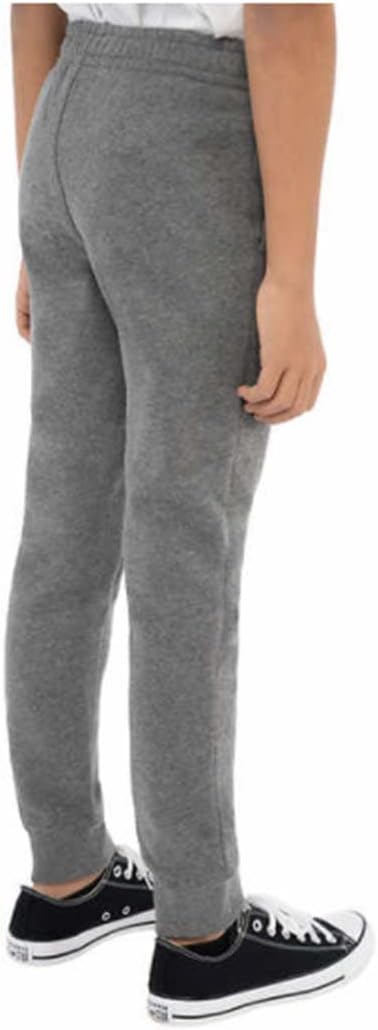Hurley Boys' Little Fleece Jogger Pants, Light Heather Gray, X-Large