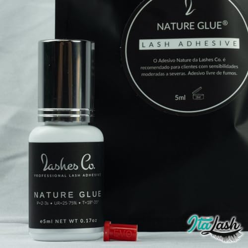 Cola Nature Glue Lashes Co adesivo extensão de cílios