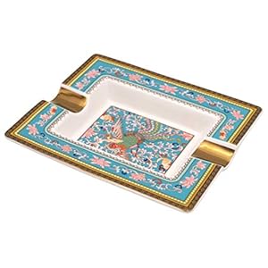 GERMANUS Zigarrenascher aus echtem Porzellan – Fisch