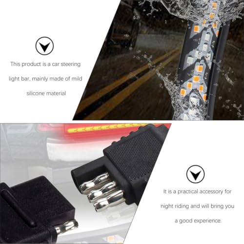 Tira de luces LED silicona resistente para remolque intermitentes 3