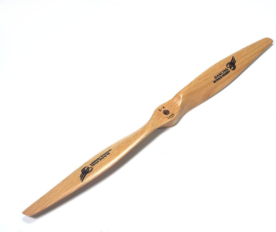 Electric Wooden Propeller 10" 11" 12" 13" 14" Zelkova Material CCW Blade for RC Electric Model (2pcs 10 * 5)