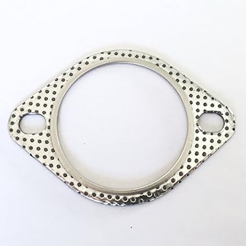 Ticon Industries - 2 Bolt MLSG High Temp Exhaust Gasket 3" I.D. (Qty 1) - Heavy Duty - 120-07610-0001 (3 Inch) Cover