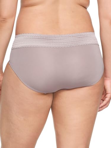 Image of Warner's womens No Pinching No Problems Dig-free Comfort Waist With Lace Microfiber Hipster 5609j