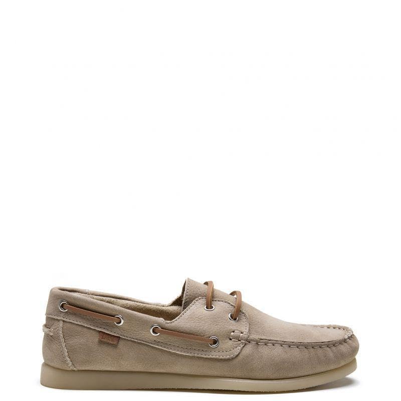 Zapato náutico Lois de piel nobuck para hombre fabricado en España