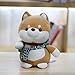 KanTaiXin Peluche Akita Inu en forme de chien - Jouet en peluche pour chiot - Oreiller doux