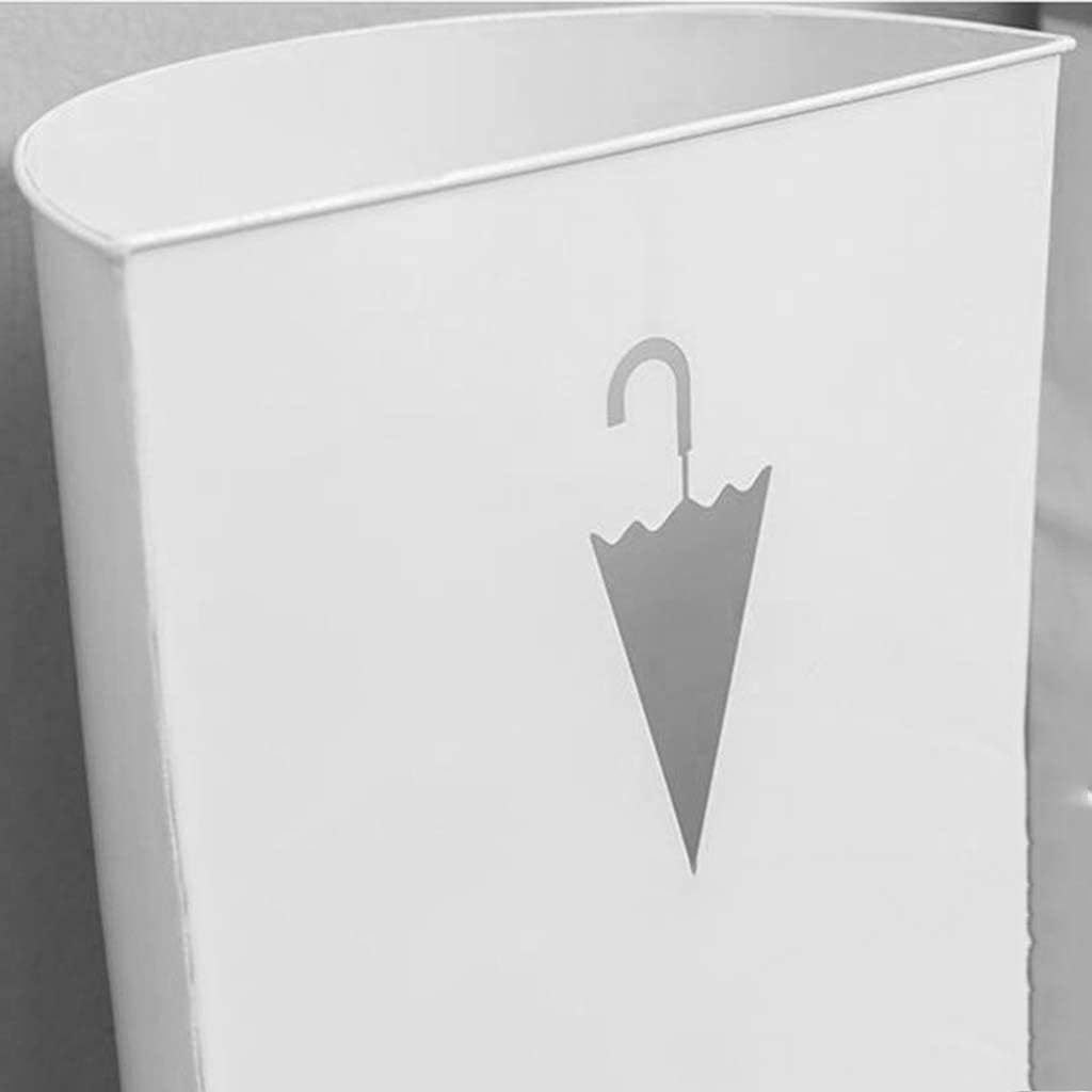 Metal Umbrella Stand ， Umbrella Holder with Removable Drip Tray, Umbrella Rack for Home Office Entry Hallway Decor(Onecolor)