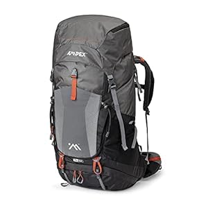 AMPEX-Hiking-Backpack-Camping-Essentials-Lightweight-Backpack-for-Men-Women-Travel-Bag-for-Backpacking-Camping-Hunting-and-More-50-Liter AMPEX Hiking Backpack