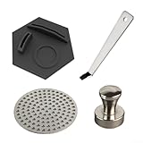 Photo Gallery zilimontt set di cestini per filtro da caffè con contenitore per utensili per macchine da caffè espresso, 51 mm/53 mm/58 mm, in acciaio inox, riutilizzabile, per filtrare e organizzare lo spazio di Photo Gallery zilimontt set di cestini per filtro da caffè con contenitore per utensili per macchine da caffè espresso, 51 mm/53 mm/58 mm, in acciaio inox, riutilizzabile, per filtrare e organizzare lo spazio di
