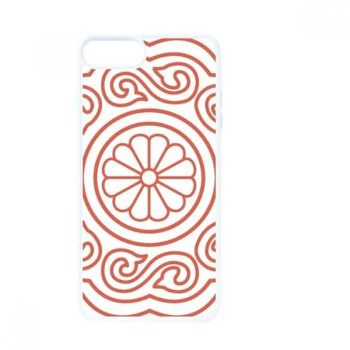 Coque iPhone SE 2 motif chinois blanc housse de protection Apple rigide silicone antichoc