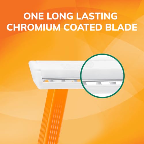 BIC Sensitive Disposable Razors for Men, Long-Lasting 1 Blade, 12 Count - image 4