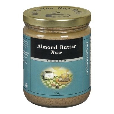 Amazon Com Nuts To You Nut Butter Almond Butter Raw Smooth 365g Grocery Gourmet Food
