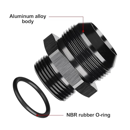 Image of EVIL ENERGY 20AN Flare to AN16 ORB Male O-Ring Fitting Adapter