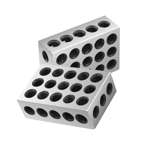 WFLNHB 1 Matched Pair Accuracy 1 x 2 x 3 Inch Blocks 23 Holes 0.0002