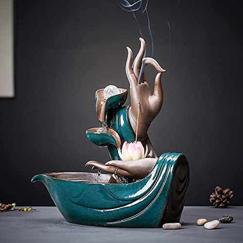 Fontaine Zen Cascade Bouddha, cadeau idéal maison et bureau - 5