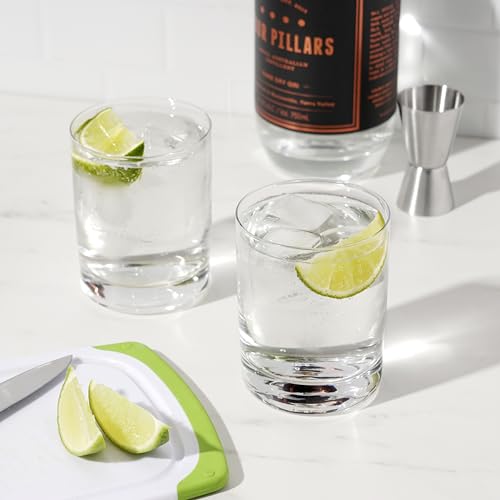 image for True Rocks Glass, Whiskey Tumblers, Old Fashioned Bourbon Scotch Brand