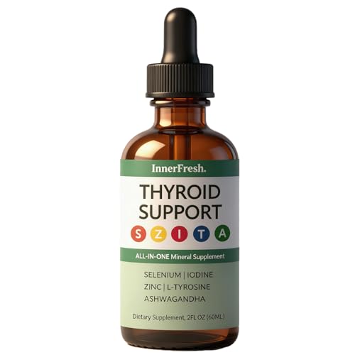 SAPURAIS Inner Fresh Thyroid Support Drops Daily Wellness Blend 2 fl oz