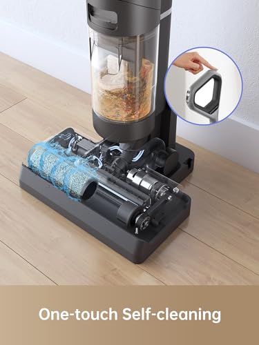 Image of DREAME H11 Core Wet Dry Vacuum Cleaner, Cordless Hard Floor Cleaner with Edge-to-Edge Cleaning, Self-Cleaning, LED Display, HEPA Filter, Floor Washer for Wood, Tile, Vinyl