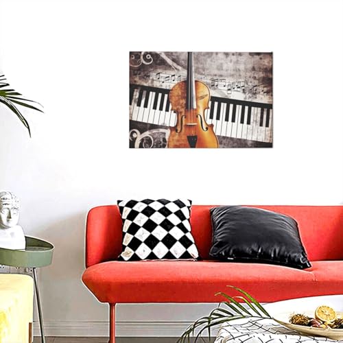 Œuvre d'art pour décoration murale de salon contemporain