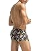 COOFANDY Mens Swim Trunks Swimwear Bathing Suit Swim Brief Square Leg Board Short，Colourful, 3X-Large