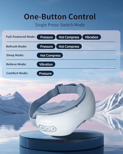 arboleaf-Eye-Massager-with-Heat-Heated-Eye-Massager-for-Migraines-with-Compression-and-Music-Wireless-Eye-Mask-Massager-with-Heat-5-Modes-Portable-Massaging-Eye-mask-for-Relieve-Eye-Strain arboleaf Eye Massager with Heat Heated Eye Massager for Migraines with Compression and Music Wireless Eye Mask Massager with Heat 5 Modes Portable Massaging Eye mask for Relieve Eye Strain