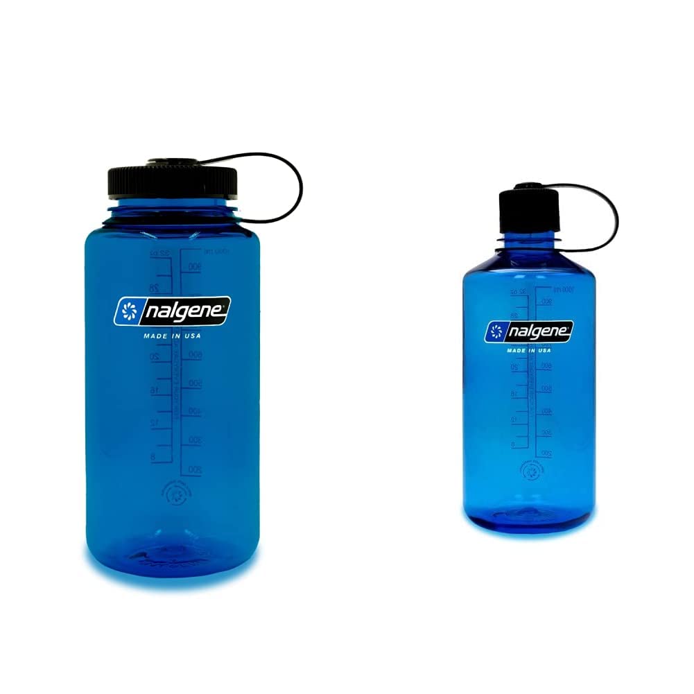Nalgene Sustain Tritan BPA-Free Water Bottle Made with Material Derived from 50 Plastic Waste 32 OZ Wide Mouth