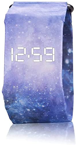 tjz Montre Intelligente CréAtive, Montre en Papier NuméRique éTanche, Montre en Papier, Montre en Papier Intelligente Technologie CréAtive avec SystèMe MagnéTique pour Hommes, Femmes, GarçOns Cover