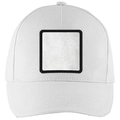 Gorra con Parche Personalizable, niño (Blanco)