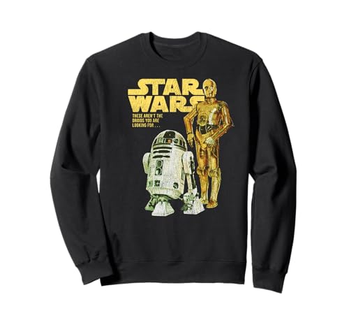 Sudadera de Star Wars R2-D2 & C-3PO para abrigarse sin perder el estilo casual ni sufrir rozaduras