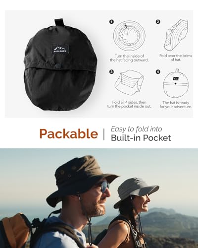 Hat Hut Waterproof Bucket Rain Hat