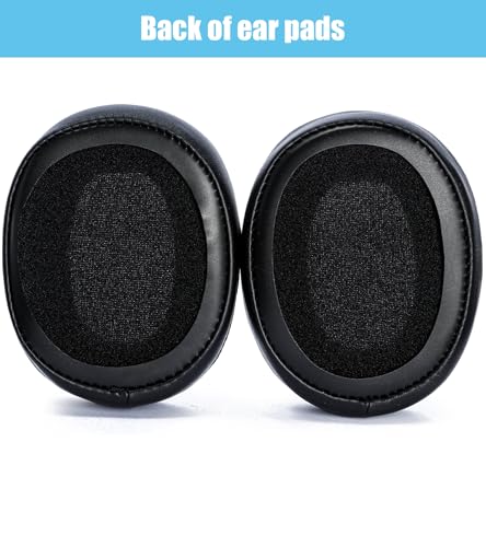 Repuestos de almohadillas auditivas compatibles con auriculares Sony MDR-ZX750 | Almohadillas negras de gel con alta densidad que aíslan el sonido miniatura 4
