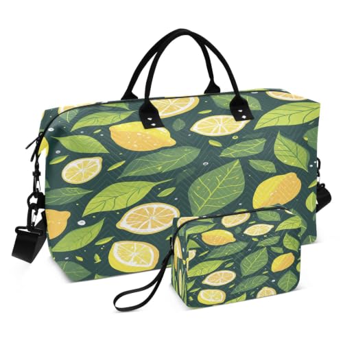 Sac de sport de natation feuilles de citron vert le cadeau parfait pour elle