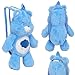 Care Bears Grumpy Bear Plushie Backpack Set - Bundle with 17
