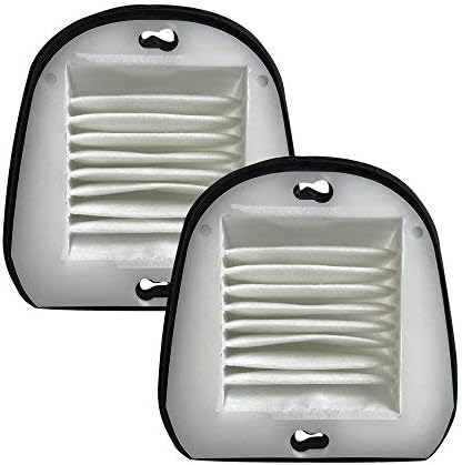 Crucial Vacuum Filter Replacement - Compatible with Black & Decker Part # 48G7, 2031473 203-1473 and Black & Decker VF20 Filter Fits Dustbuster - Washable, Reusable, Lightweight Filters (2 Pack)