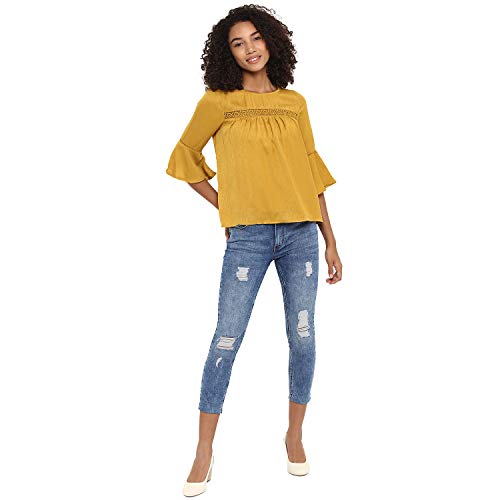 Image of Harpa Women's Plain Regular Fit Top
