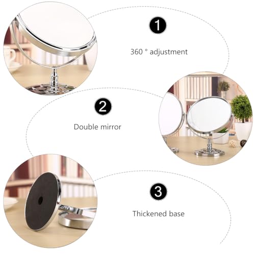 Espejo de maquillaje doble cara sobremesa 6 pulgadas miniatura 3