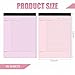 8 Pcs Writing Note Pads 8.5 x 11 Inches College Ruled Legal Pads Lined Paper Notebooks for Office School Teacher Students College Business, 45 Sheets Per Pad (Multicolor)