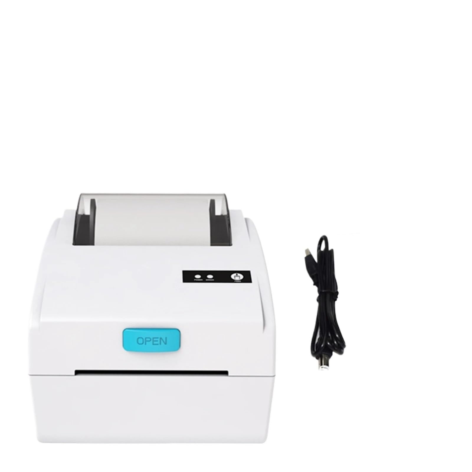 Producent etykiet, 80 Mm Termiczna Drukarka Etykiet, Kod QR, Urządzenie Do Naklejania Naklejek, XP 365b H-Z851, Drukowanie Przez USB I Bluetooth, do domu, kuchni, biura(H-Z851-USB-Bluetooth)