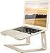 Orionstar Laptop Ständer, Ergonomischer Laptop Stand für Schreibtisch, Aluminium Laptop Halterung mit Belüfteter, Laptopständer Kompatibel mit MacBook Air Pro Samsung Notebook 10-15.6 Zoll Gold
