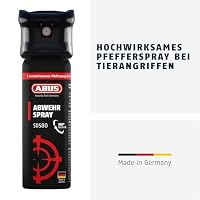 ABUS Abwehrspray SDS80 zur Tierabwehr mit Trainingsspray, 5 m Reichweite – Ansicht 2
