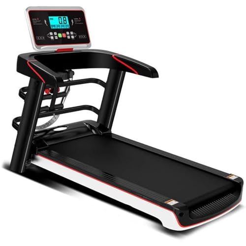 Image of Electric Motorized Folding Treadmill, Heavy Duty 2.0HP Indoor Walking, Running, Jogging Exercise Gym Machine, with 12 Preset Programs LCD Display for Home Use