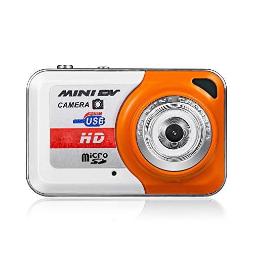 Moniss Mini câmera digital portátil de alta denificação X6 Mini DV com suporte para cartão TF de 32
