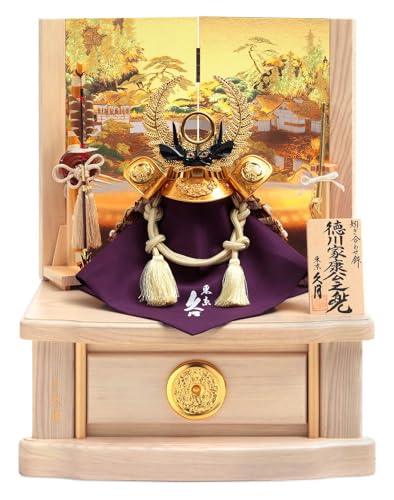 徳川家康公之兜　東京久月　五月人形　兜飾り　秋田杉　加茂　組子細工 久月 五月人形 徳川家康」の人気商品一覧 | 安い商品を通販サイトから