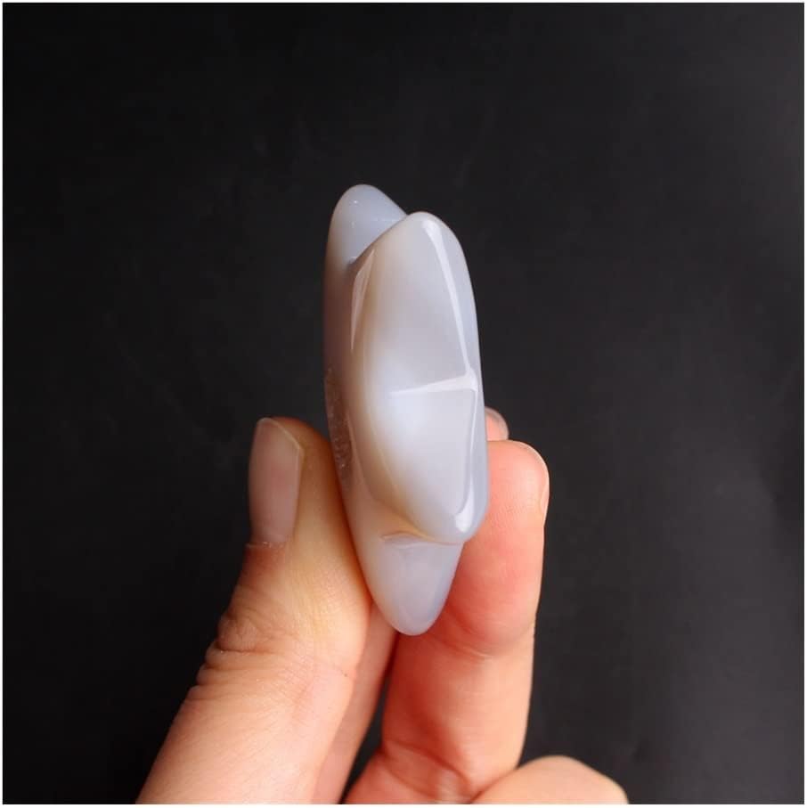 GURSAC 1PC Natural Five-Pointed Star Agate Geode Craft Collection Minerals Crystals Stones Love Birthday Gifts Home Decoration Beautiful Crystal