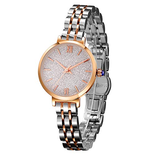 Montre Quartz Suisse pour Femme en Or 18K et Verre Saphir