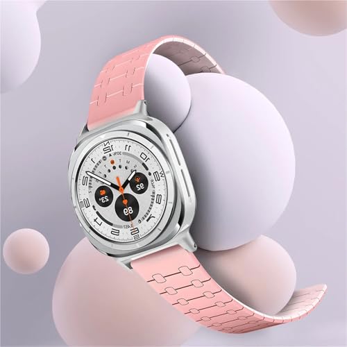 Bracelet Galaxy Watch Ultra 47mm JDIME en silicone avec boucle magnétique de sport - 3