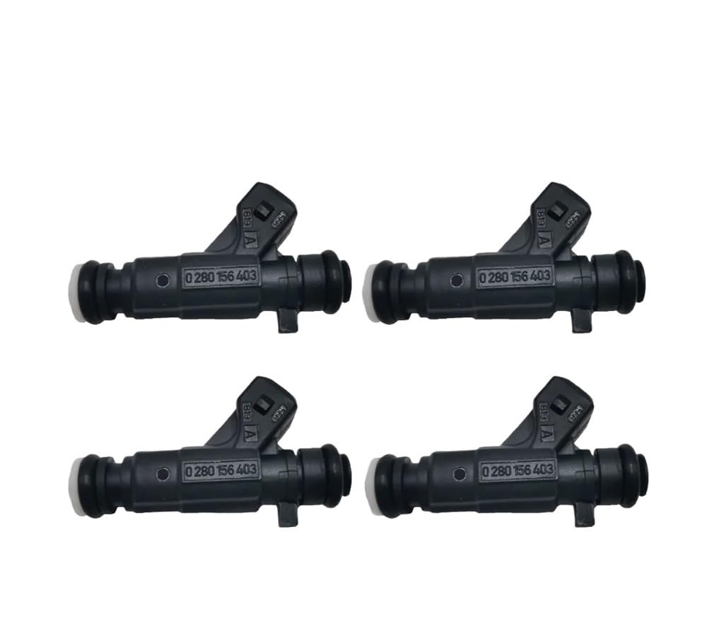 Car Petrol Injector 4PCS 0280156403 032906031R Car Engine Fuel Injectors, for Golf for for Voyage for Flex 1.6L
