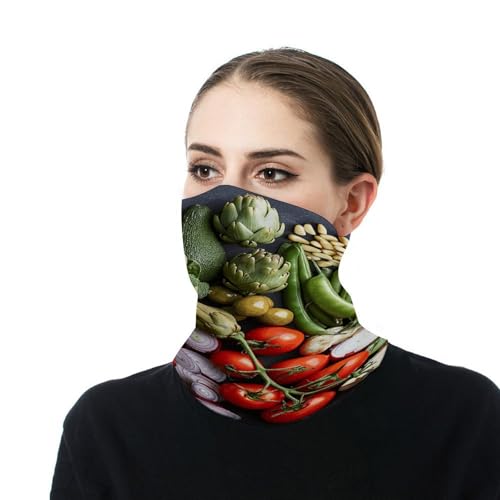 Gargantilla elástica para mujer y hombre, pañuelo balaclava para protección solar, cubreboca de tejido transpirable, ideal para ciclismo, deportes al aire libre miniatura 7