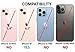 Wireless ProTech Case Compatible with Apple iPhone 13 (Screen Size 6.1 inch only). Dual Layer Hybrid Case and Belt Clip Holster Combo Includes Screen Protector