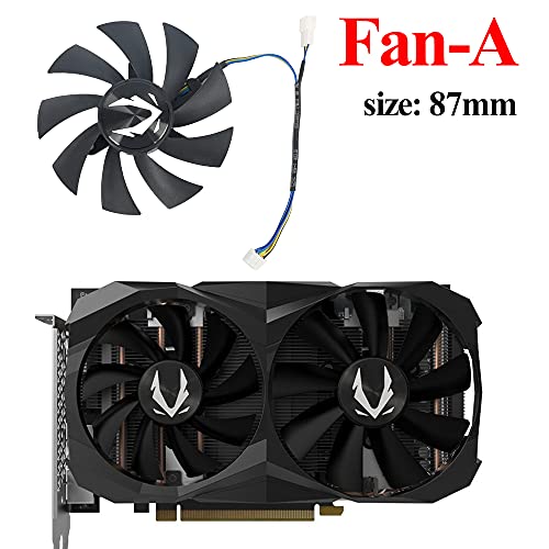 Image of Video Card Fan Replacement Cooler for Zotac Gaming RTX 2060 Graphics Card ZT-T20600K-10M (Fan-AB)